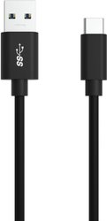 Kabel USB Ansmann 1700-0081, USB 3.2 Gen1 (USB 3.0), Złącze męskie USB-A, Złącze męskie USB-C®, 2.00 m