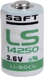 Bateria 1/2 AA Saft LS14250, 3.6 V, 1200 mAh, litowe, 1 szt.