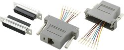 Adapter D-SUB TRU COMPONENTS 407783 złącze męskie D-SUB 25-pin - złącze żeńskie RJ45