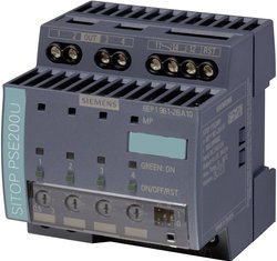 Zasilacz na szynę Siemens SITOP PSE 200U, 4 x 10 A, 24 V/DC