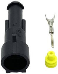 Złącze SuperSeal 1,5mm - 1 pin - męskie MTA Automotive 3050123