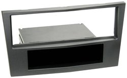 1-DIN RB ze schowkiem Opel Astra/Antara/Zafira charcoal metallic ACV Panel typu DIN Pasuje do (Marka samochodu): Opel