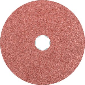 Krążek z włókna korundowego COMBICLICK Ø 125 mm A 36 do uniwersalnych zastosowań Tarcza ścierna PFERD CC-FS 125 A 36 64190103  25 szt.