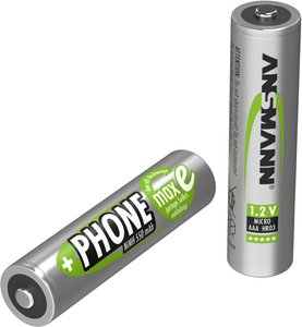 Akumulator AAA/R03 Ansmann DECT maxE HR03, NiMH, 550 mAh, 1.2 V, 2 szt.