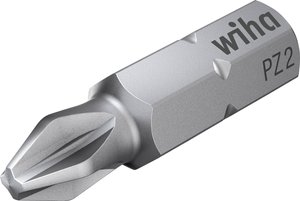 Bit krzyżakowy PZ 2 Wiha  07860 stal chromowo-wanadowa hartowany C 6.3 1 szt.