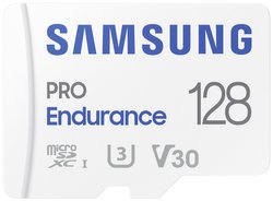 Karta pamięci microSDXC Samsung PRO Endurance, 128 GB, Class 10, UHS-Class 3, v30 Video Speed Class