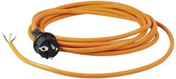 as - przyłącze budowy Schwabe Pur 10m, przyłącze budowy kabel AS Schwabe 71914, 10 m, pomarańczowy