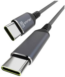 USB-C Kabel Smrter SPEEDY100, USB 2.0, Złącze męskie USB-C®, Złącze męskie USB-C®, 0.4 m