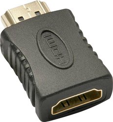 Przejściówka, adapter HDMI LINDY 41232 LINDY HDMI NON-CEC Adapter Typ A M/F, [1x złącze żeńskie HDMI - 1x złącze męskie HDMI]