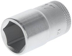 19 17 - GEDORE - zestaw kluczy nasadowych 1/2'' 6-kątnych 17 mm Nasadka 17 mm Gedore 19 17 6131180  1 szt.