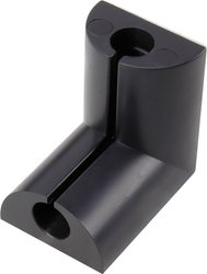 Klips na kabel do montażu kątowego, czarny 1226937 1 szt.