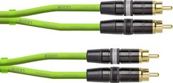 Kabel połączeniowy Cordial CEON DJ RCA 0.6 G [1x złącze męskie RCA/cinch - 1x złącze męskie RCA/cinch] 0.60 m