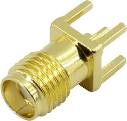 Złącze SMA TRU COMPONENTS SMA-KE1 1386728 złącze żeńskie do wbudowania pionowego 50 Ω 1 szt.