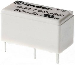 Przekaźnik drukowany Finder 32.21.7.012.4300 32.21.7.012.4300, monostabilny, 1 cewka, 250 V/AC, 6 A, 1 szt.