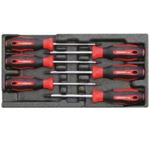 Zestaw wkrętaków TX w 1/3 piankowym module, 6-częściowy Zestaw wkrętaków Gedore RED R22150015 3301714