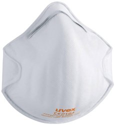 Maska przeciwpyłowa bez wywietrznika uvex uvex silv-Air class.2200 8752200, Klasa filtra: FFP2, 3 szt.