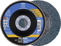 Tarcza lamelkowa PFERD Z Psf Steelox 67664115 Średnica 115 mm 10 szt.