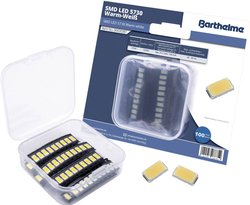 Barthelme Zestaw diod SMD LED 5730 biały 12000 mcd 120 ° 150 mA 3 V 100 szt. towar pakowany luzem