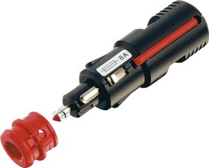 Wtyczka samochodowa z bezpiecznikiem ProCar 67722200, 12-24 V/DC, 8 A