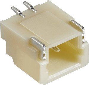 Obudowa złącza pin męskiego na PCB JST SM02B-SRSS-TB (LF)(SN), wire-to-board, piny: 2, 1 A, 1 szt.