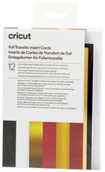 Cricut Insert Cards FOIL Royal Flush R40 Zestaw kart  biały, czarny, czerwony