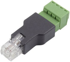 Złącze męskie RJ TRU COMPONENTS FL-29 FL-29, RJ11, piny:6P4C, 1 szt.