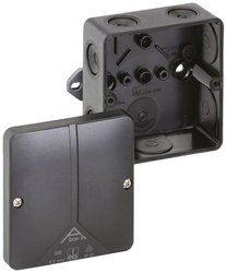Puszka instalacyjna Spelsberg Abox-i 040 AB-L/sw, IP65, (D x S x W) 93 x 93 x 55 mm, czarny, 1 szt.