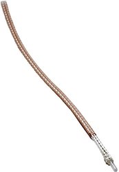 Kabel koncentryczny BKL Electronic 1511006/10, Średnica zewnętrzna: 1.80 mm, RG178 B/U, 50 Ω, przezroczysty, 10 m