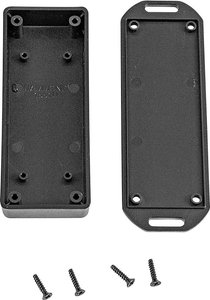 Obudowa uniwersalna Hammond Electronics, ABS, czarny, (D x S x W) 100 x 40 x 20 mm, 1 szt.
