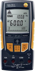 Multimetr cyfrowy testo 760-2, CAT III 1000 V, CAT IV 600 V