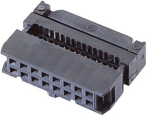 Złącze wtyczkowe kolumnowe RM 2.54, 2 x 20 pin