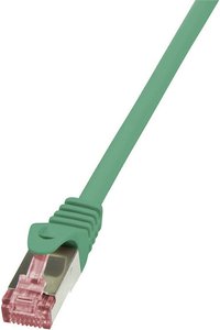 Kabel LAN LogiLink CQ2065S, 1 szt., RJ45, CAT 6, S/FTP, 3.00 m, zielony