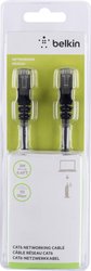 Kabel LAN Belkin A3L981BT02MBKHS, 1 szt., RJ45, CAT 6, S/FTP, 2.00 m, czarny
