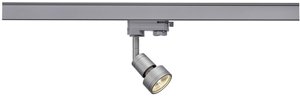 Lampa do systemu szynowego, wysokonapięciowego SLV PURI 153564  GU10    srebrno-szary