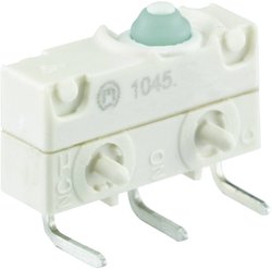 Mikroprzełącznik 1045.3102-00 250 V/AC 5 A 1 x wł/(wł) Marquardt IP67 chwilowy 1 szt.