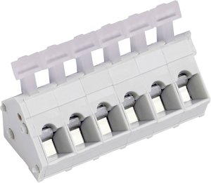 Zacisk sprężynowy PTR AK3001 RM5.0, 2piny, zielony