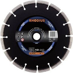 Rhodius 304092 DG70 Tarcza tnąca diamentowa Średnica 125 mm Średnica otworu 22.23 mm beton 1 szt.