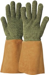 Rękawice chroniące przed ciepłem KarboTECT® L KCL 954-10 żółty, czerwony, brązowy, czarny