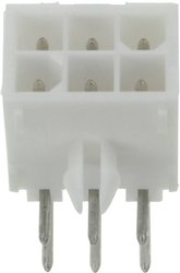 Obudowa złącza pin męskiego na PCB TE Connectivity Mini-Universal MATE-N-LOK 1-770970-1, wire-to-board, piny: 8, 9.5 A, 1 szt.