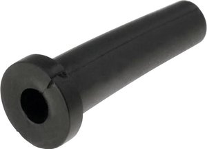 Osłona z folii aluminiowej i pleciona osłona wokół całego kabla HellermannTyton, HV2101-PVC-BK-M1, 632-01010, (Ø) 13 mm, czarny, 1 szt.