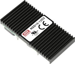 Przetwornica DC/DC Mean Well NSD10-12S5 NSD10-12S5, 10 W, 1 szt.