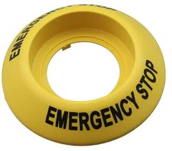 EAO 84-902B Seria 84 Osłona ochronna z tworzywa sztucznego do krótkiego zatrzymania awaryjnego Osłona ochronna eao 84-902B, 22.5 mm, 1 szt.