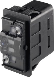 Przełącznik kołyskowy samochodowy Marquardt 3250.0418, 2 x (wł)/wył/(wł), 12 V/DC, 24 V/DC, 10 A