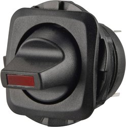 Przełącznik TRU COMPONENTS 1587562, 250 V/AC, 10 A, 1 x wył/wł, zatrzask, 1 szt.