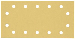 Papier ścierny EXPERT C470 z 14 otworami do szlifierki oscylacyjnej, 115 x 230 mm, G 120, 10 sztuk. Papier ścierny do szlifierki Bosch Accessories EXPERT C470 2608900863 230 mm 10 szt.