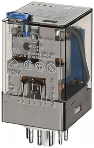 Przekaźnik wtykowy Finder 60.13.9.024.5040 60.13.9.024.5040, monostabilny, 1 cewka, 400 V/AC, 10 A, 1 szt.