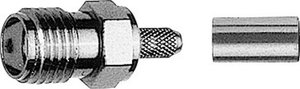 Złącze SMA Telegärtner J01151A0059 J01151A0059 złącze żeńskie proste 50 Ω 1 szt.