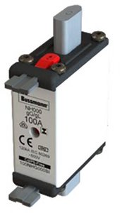 Eaton  80NHG000BI  Bezpiecznik NH  z mechanicznym wskaźnikiem stanu bezpiecznika    Rozmiar bezpiecznika = 000    80 A    500 V  3 szt.