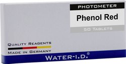 Tabletki Water ID 50 Tabletten Phenol Rot für PoolLAB