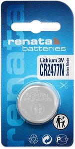 Bateria guzikowa, litowa Renata CR 2477N, 3V, 950 mAh